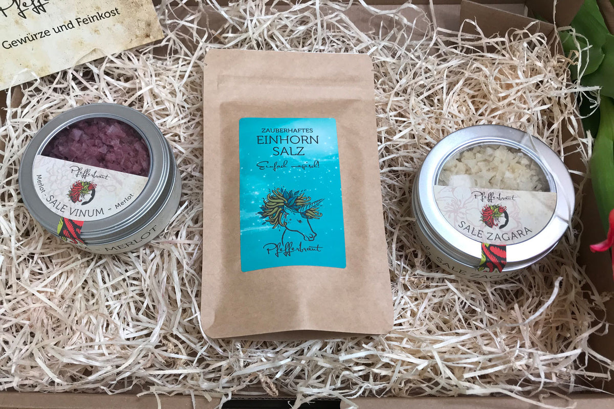 Geschenkset Pfefferbraut Manufaktursalze