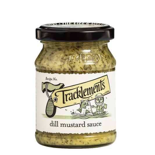 Tracklements Dill Senf Sauce 140g dill mustard sauce aus England